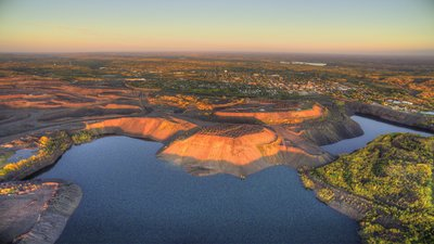 aerial photoeof landscape